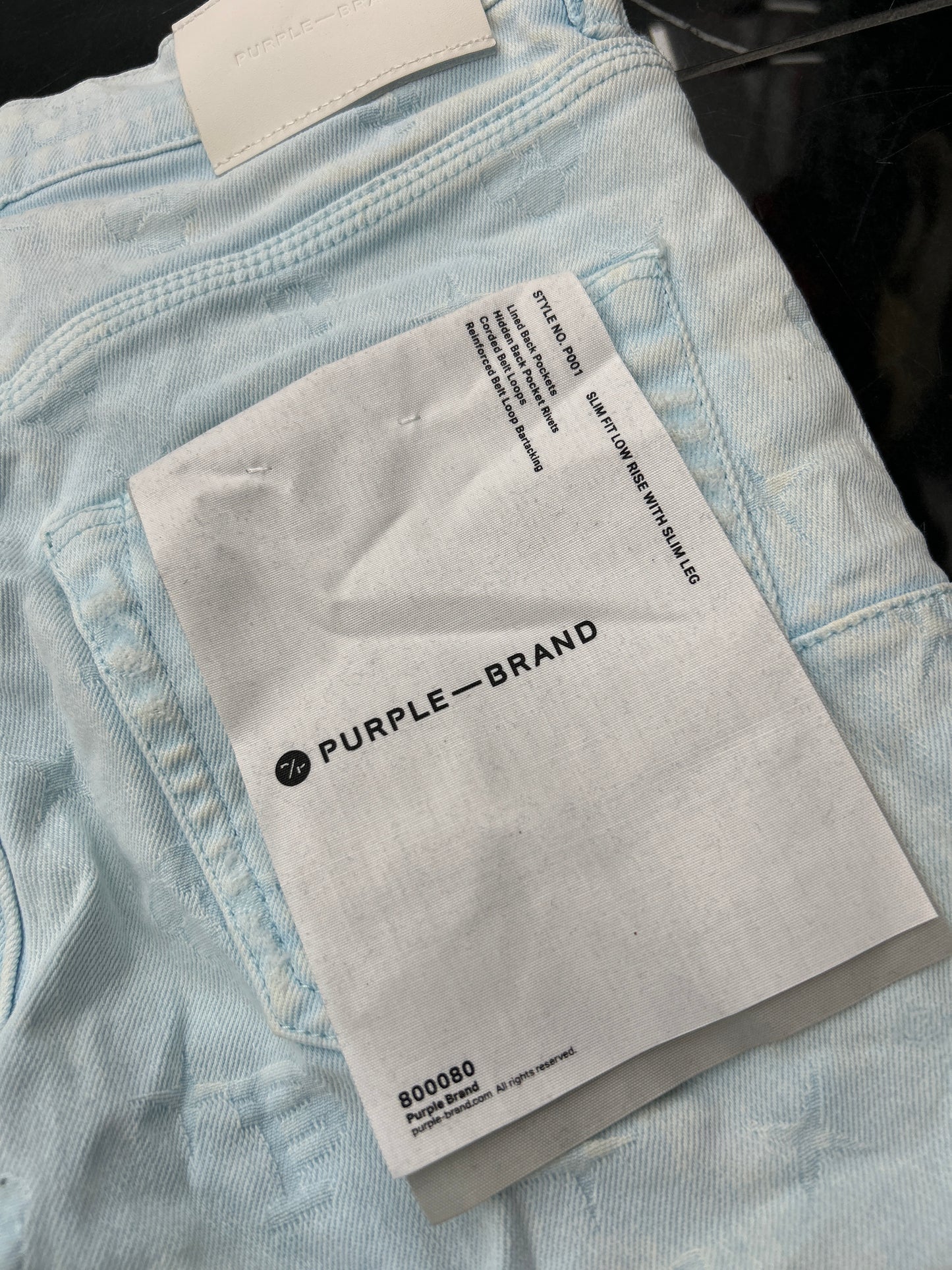 PURPLE AQUA SKINNY JEANS