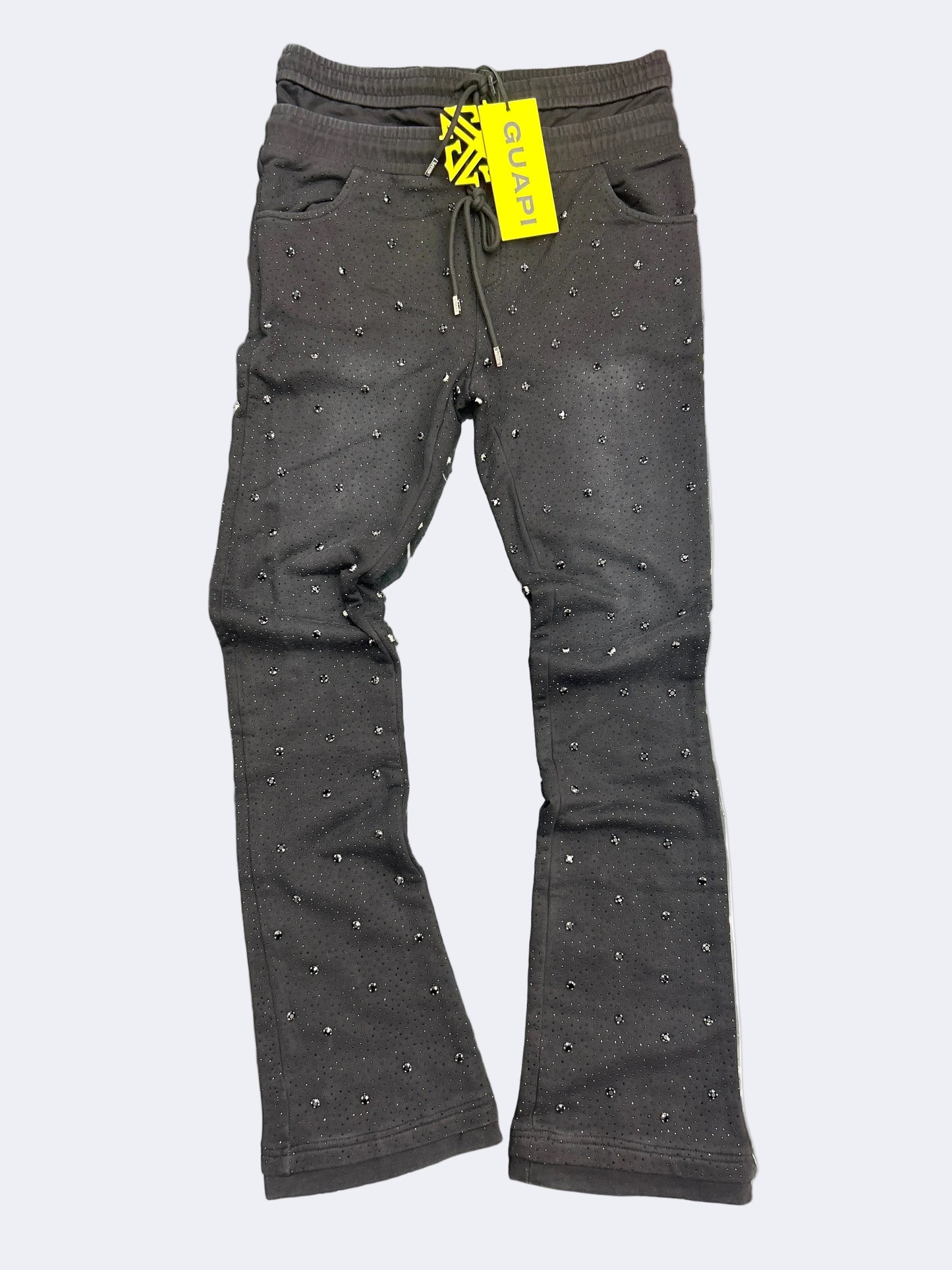 JEANS GUAPI FLARE (SWEATPAN BLACK )