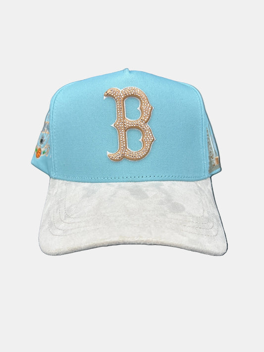 SNAPBACK CAPS FANS(BLUE AND WHITE)