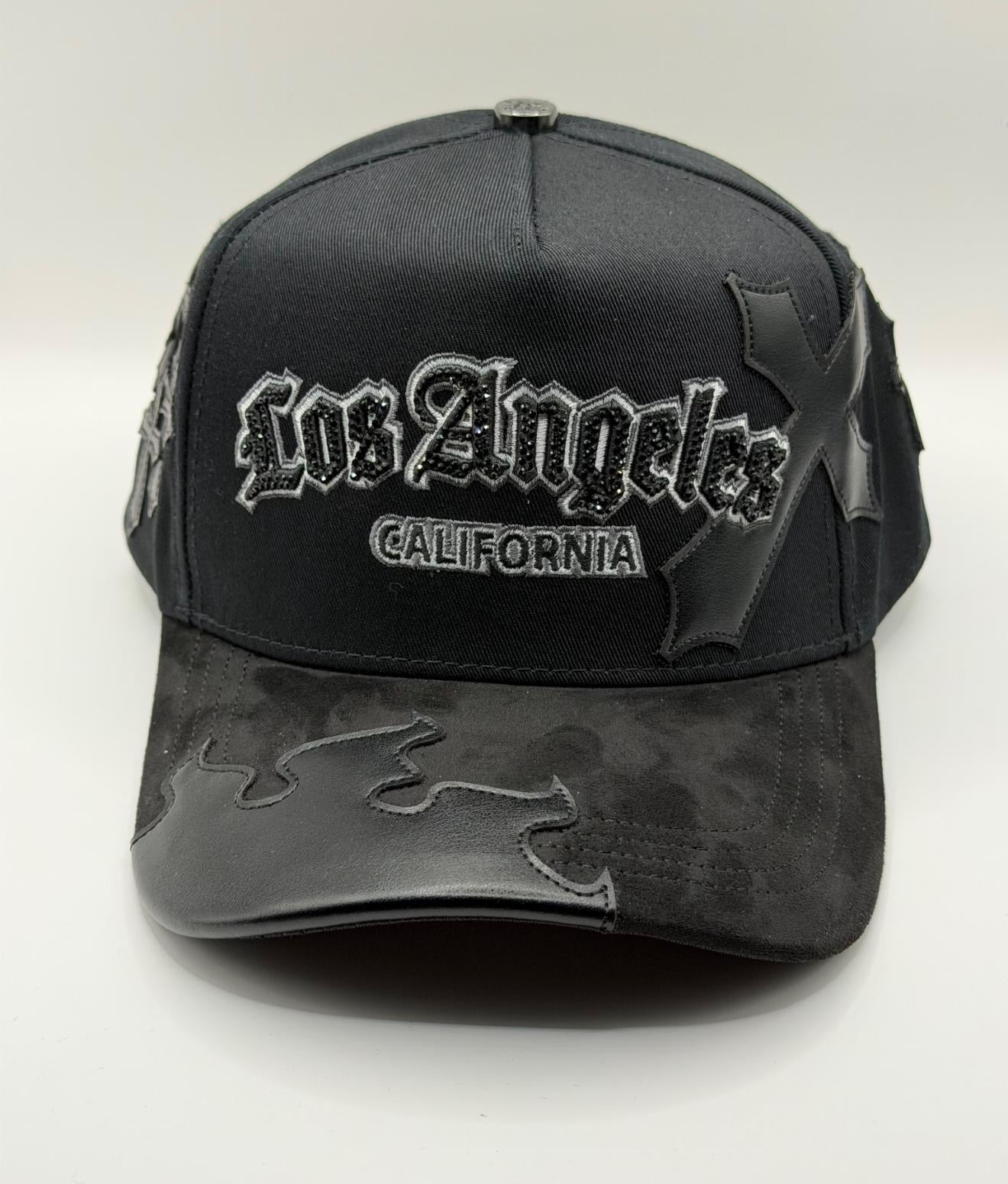 CAPS FANS Los Ángeles black cat