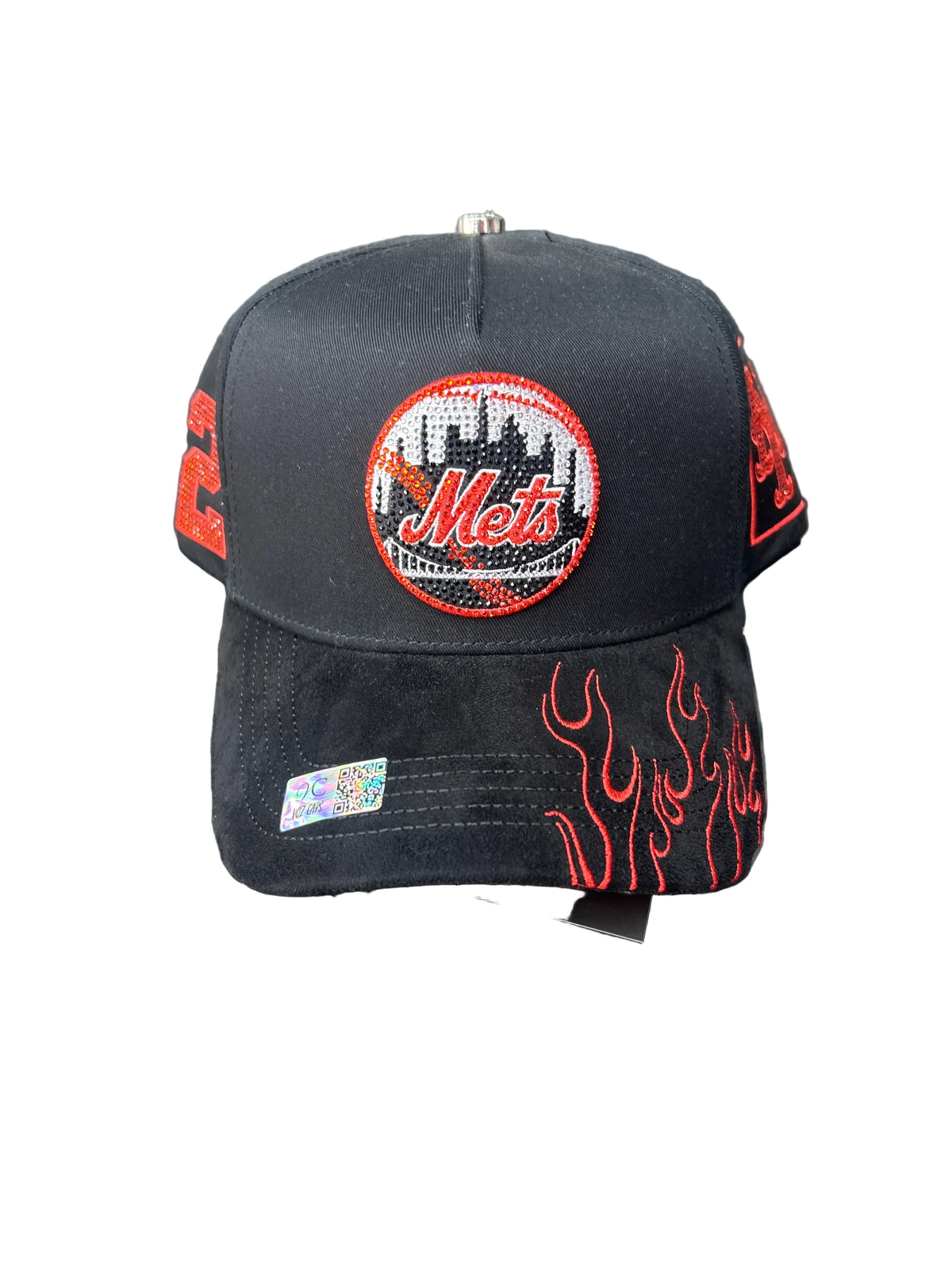 CAPS VC METS ( BLACK AND ORANGE)