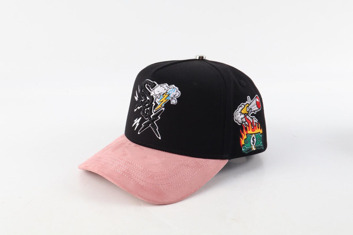 CAPS CHICAGO (PINK AND BLACK)