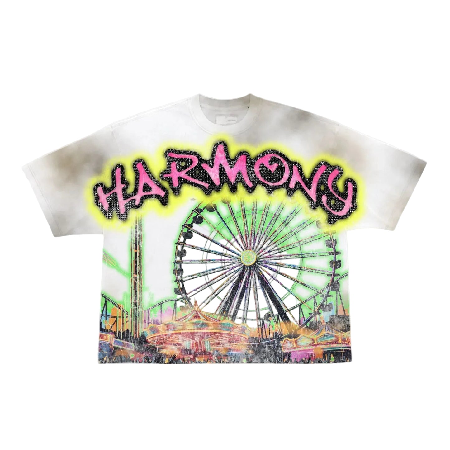 CAMISETA HARMONY (WHITER AND YELLOW)