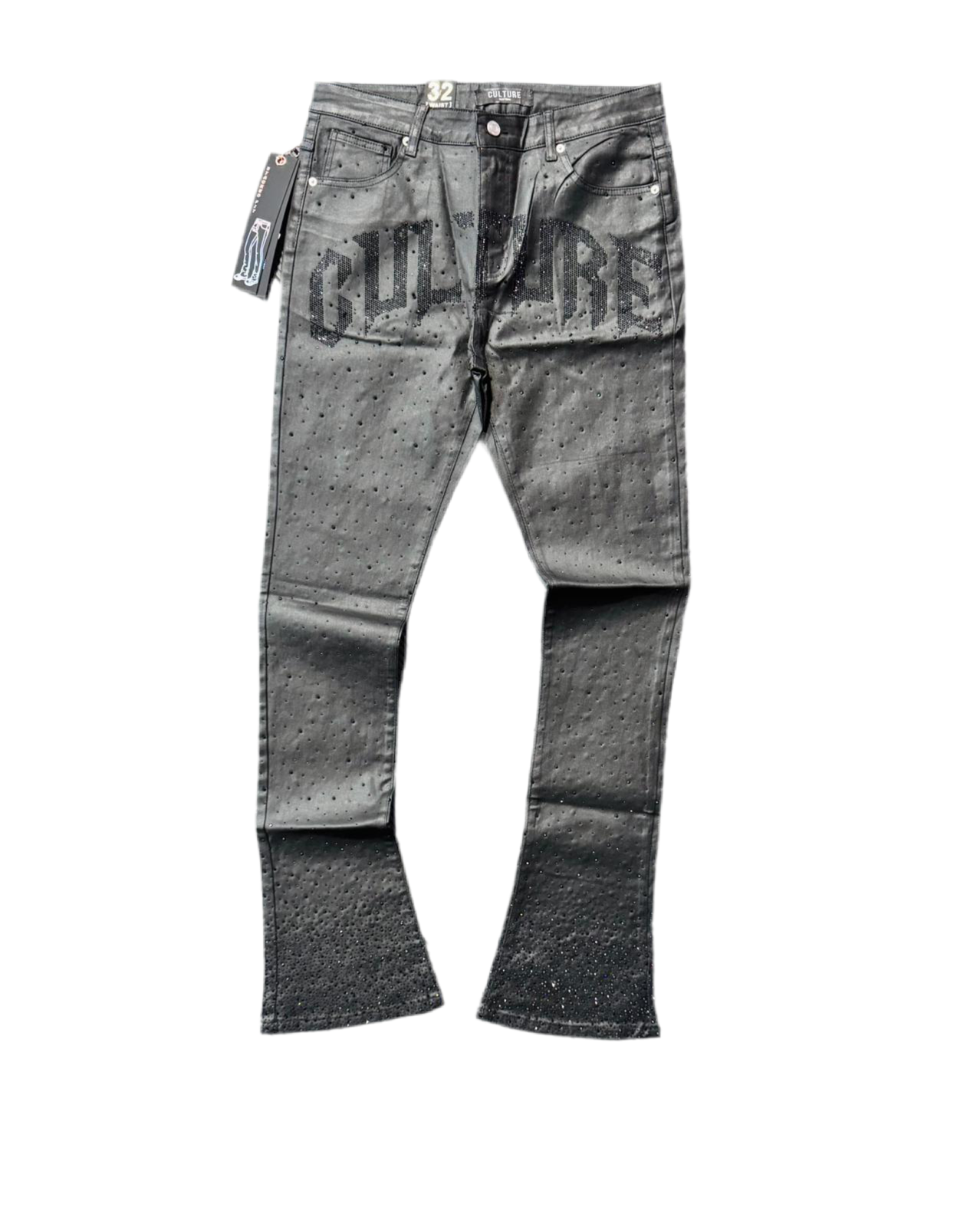 CULTURE JEANS FLARE BLACK