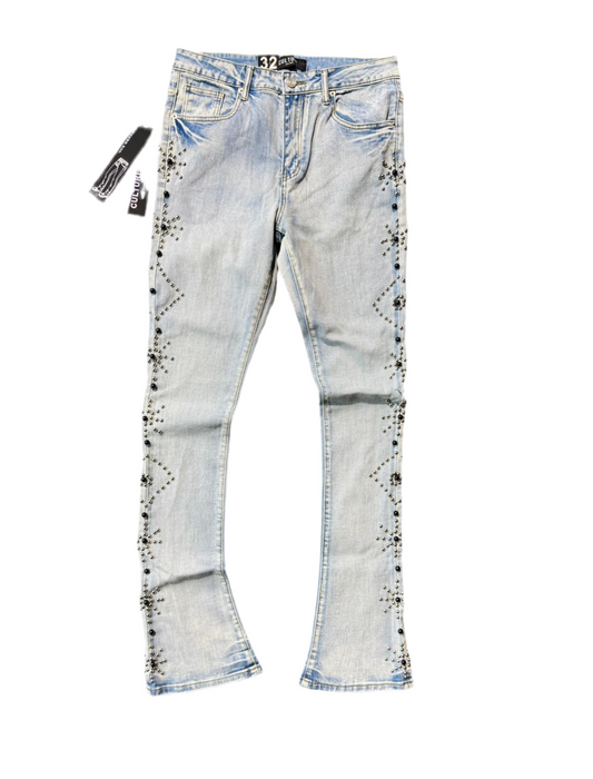 CULTURE JEANS FLARE BLUE