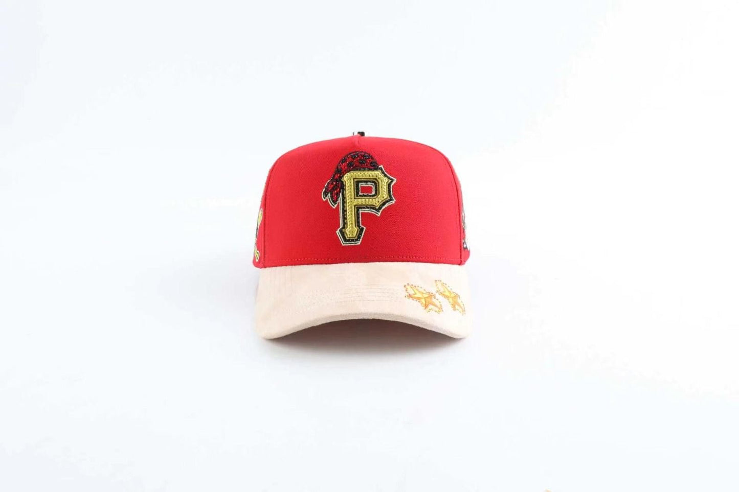 Caps  PIRATAS 🏴‍☠️ RED AND YELLOW