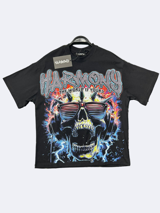 CAMISETA HARMONY ( THE WORDL IS YOURS BLUE)