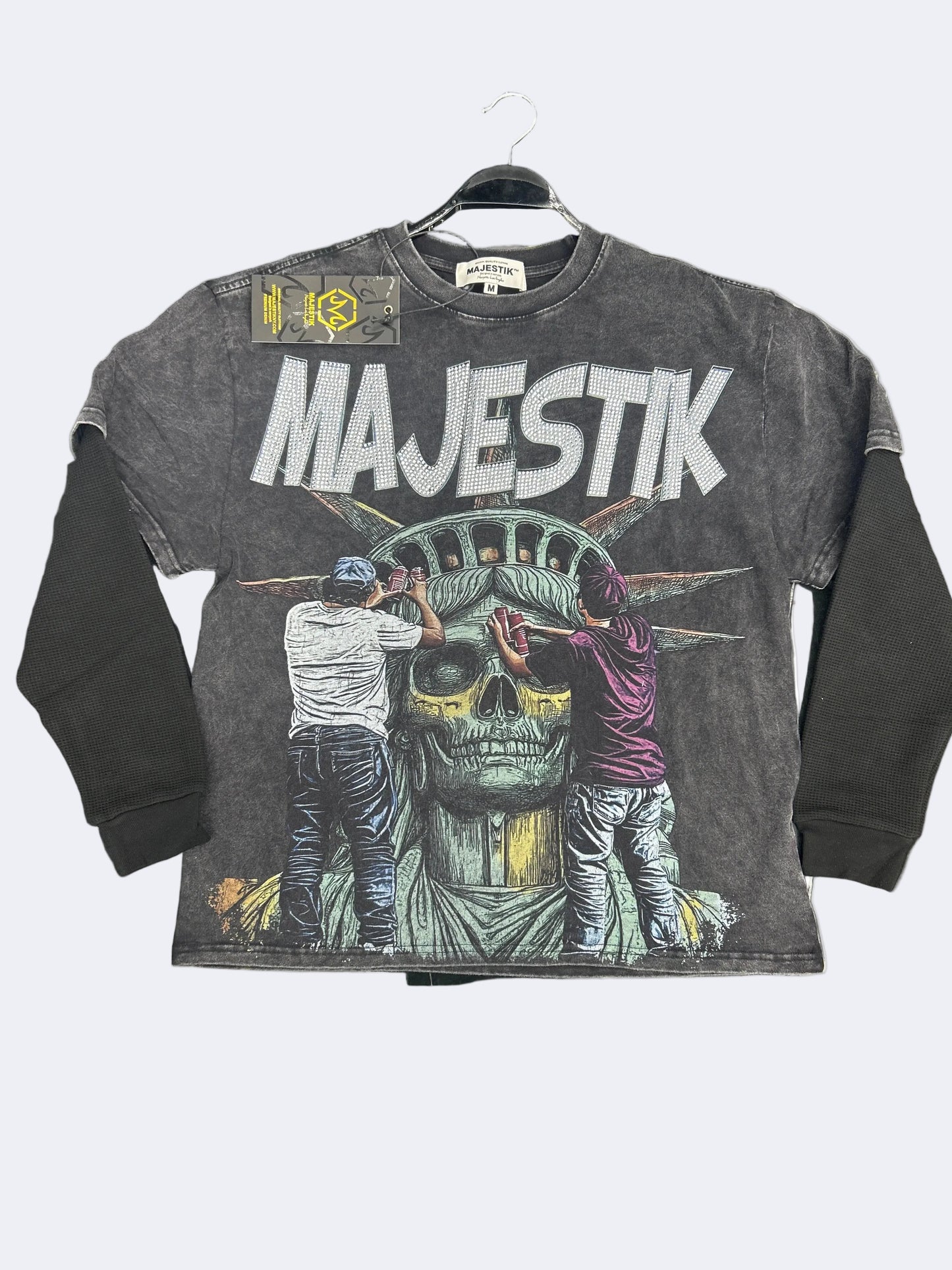 MAJESTIK MEN’S GARMENT DYED