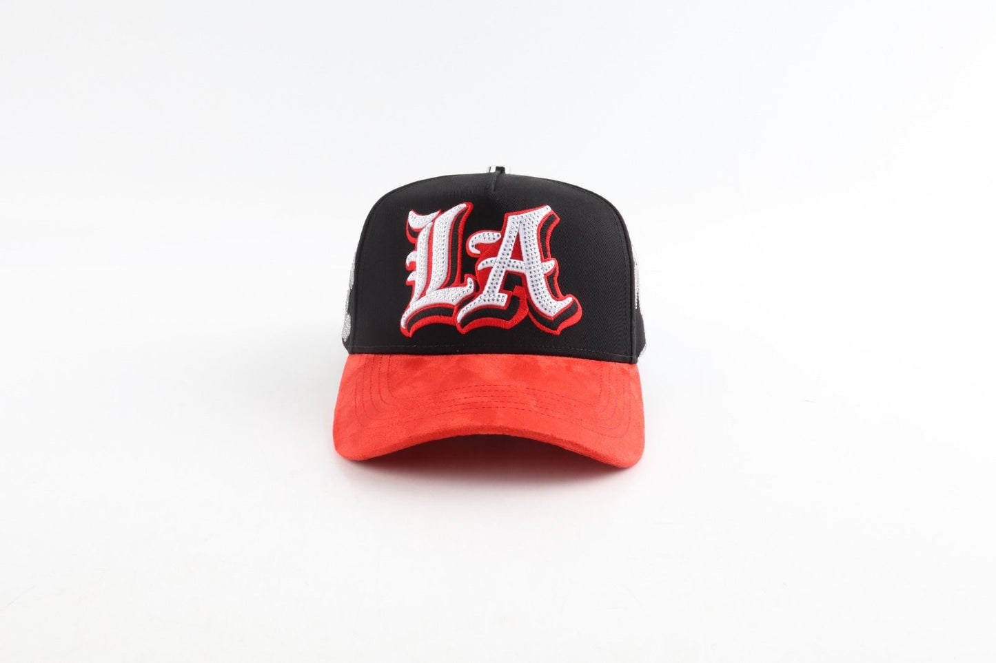 Caps  L-A BLACK RED