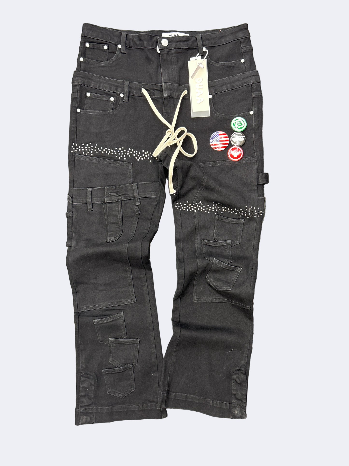 JEANS DUAA DENIM (BLACK)