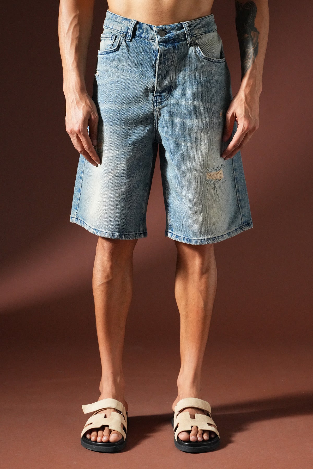 Shorts - Tint blue  IK paris