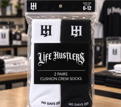 Life Hustlers “Essential Socks” DOBLE