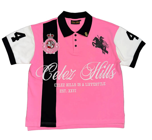 CELEZHILLS  POLO ROSA 👛