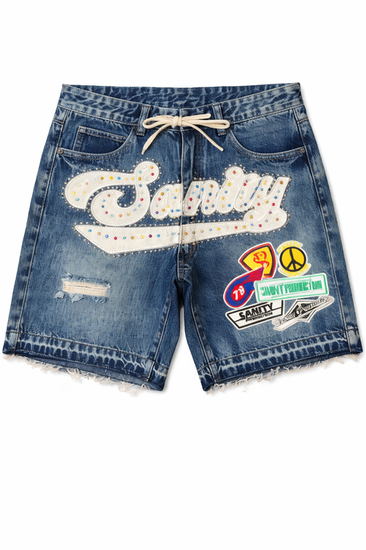 Politics Shorts - Blue
