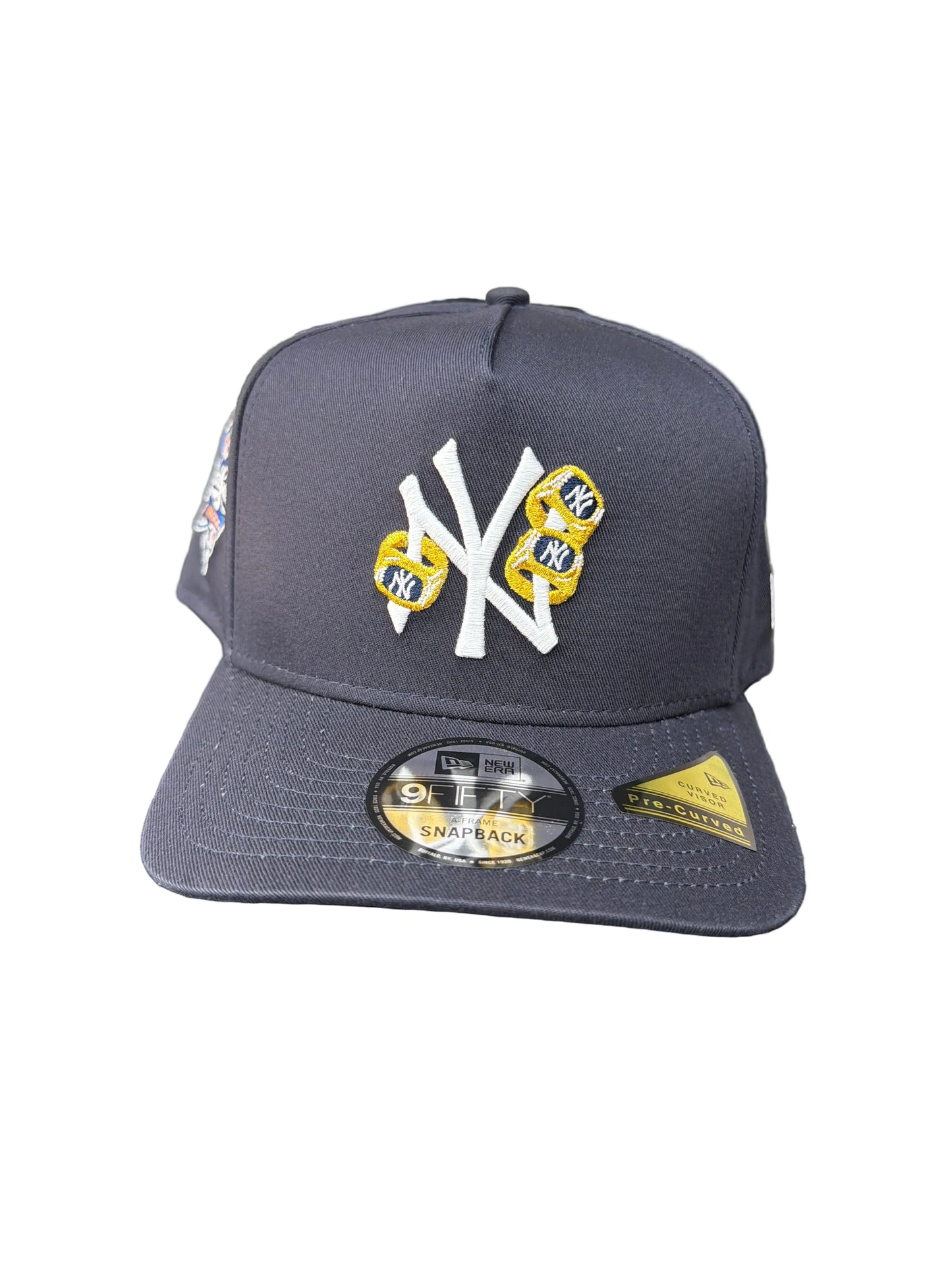 YANKEES THREE PEAT 9FIFTY A-FRAME NAVY