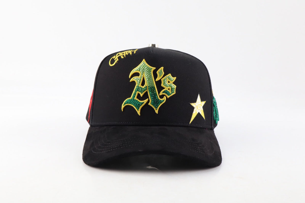 CAPS TRUST NO ONE( BLACK ANA YELLOW)