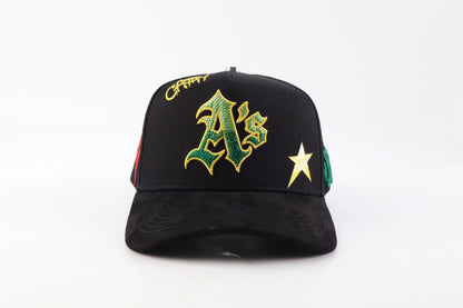 CAPS TRUST NO ONE( BLACK ANA YELLOW)