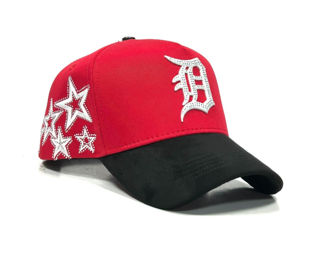 CAPS FANS Detroit Red