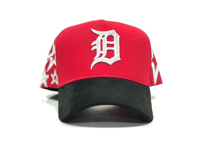 CAPS FANS Detroit Red