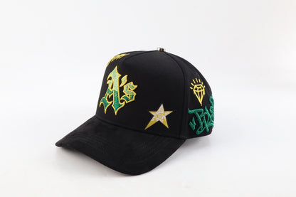 CAPS TRUST NO ONE( BLACK ANA YELLOW)