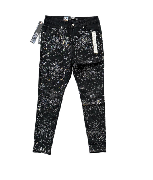 CULTURE JEANS SKINY BLACK