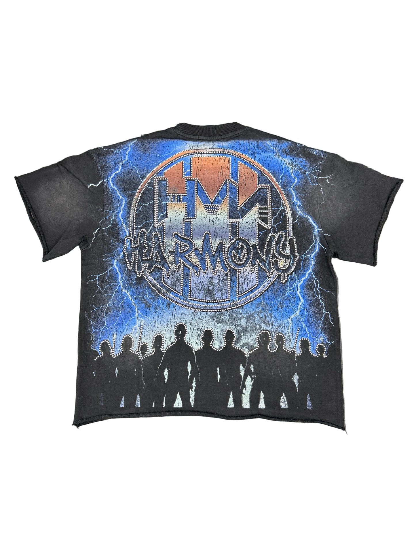 CAMISETA HARMONY ( BLACK AND BLUE)