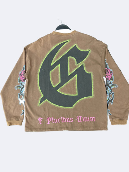 GODSPEED ESTATUA DE LA LIBERTAD T-SHIRT (STONE BROWN)