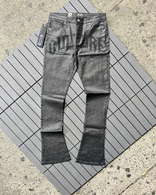 CULTURE JEANS FLARE BLACK