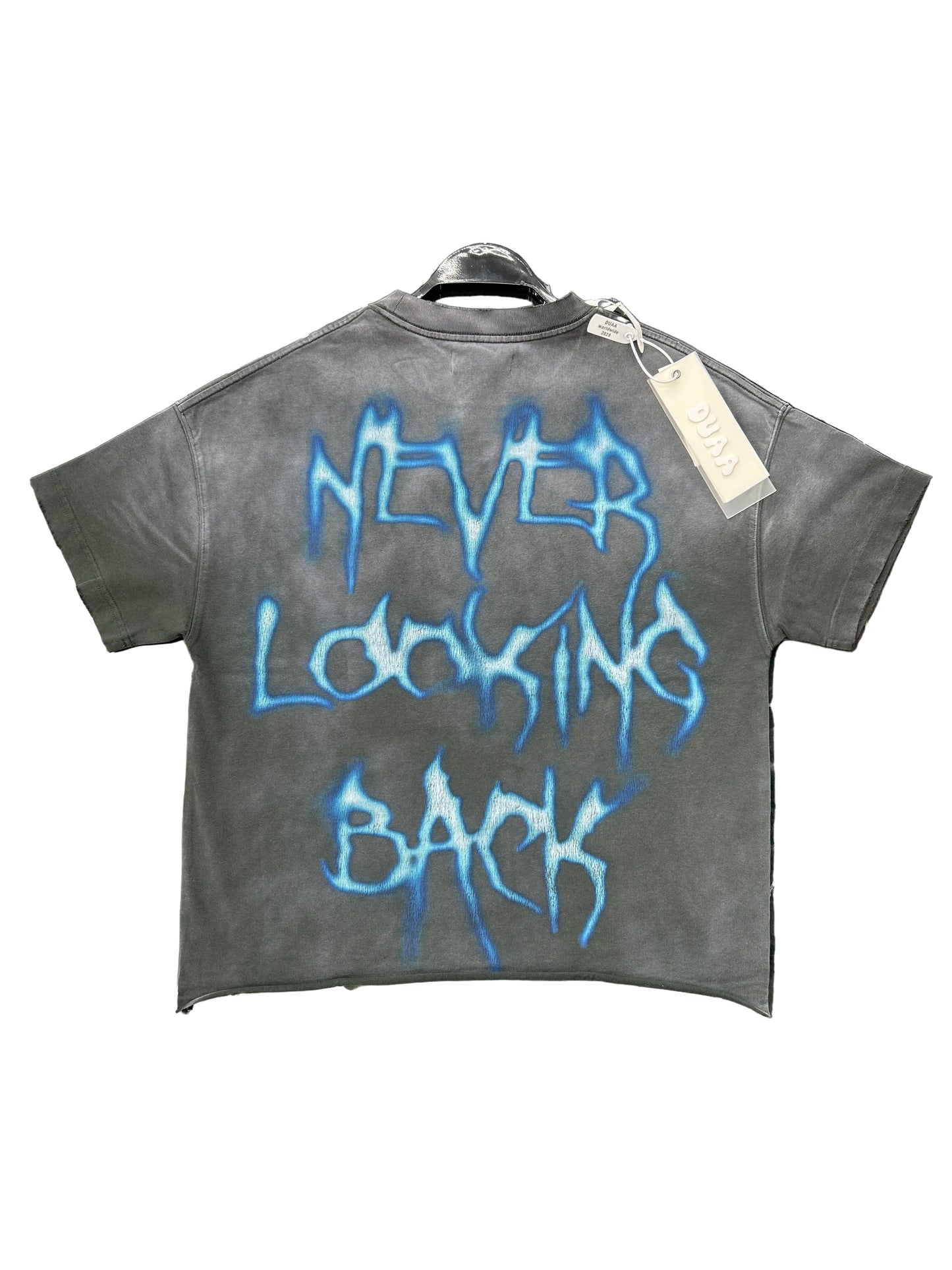 CAMISETA DUAA( BLUE AND GREY)