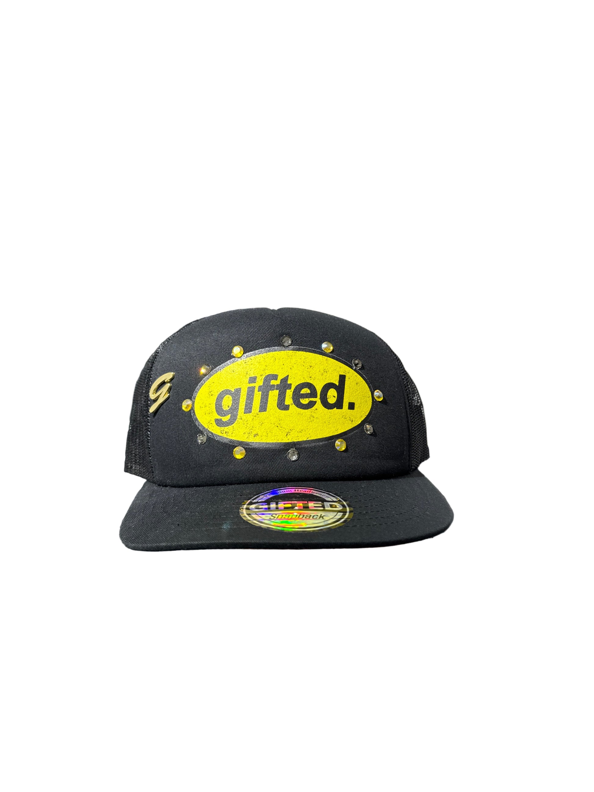 Gifted Gorra  BLACK AN YELLOW