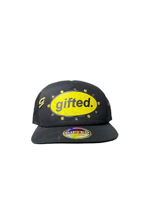Gifted Gorra  BLACK AN YELLOW