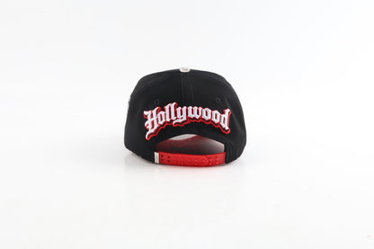 Caps  L-A BLACK RED