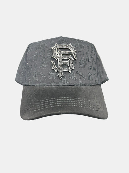 SNAPBACK CAPS FANS( SAN FRANCISCO BLACK)