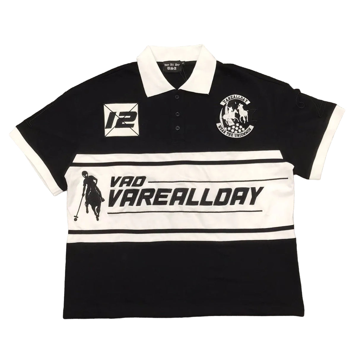 VARE ALL DAY POLO BLACK