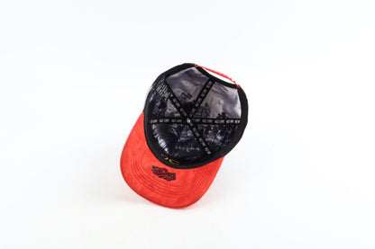 Caps  L-A BLACK RED
