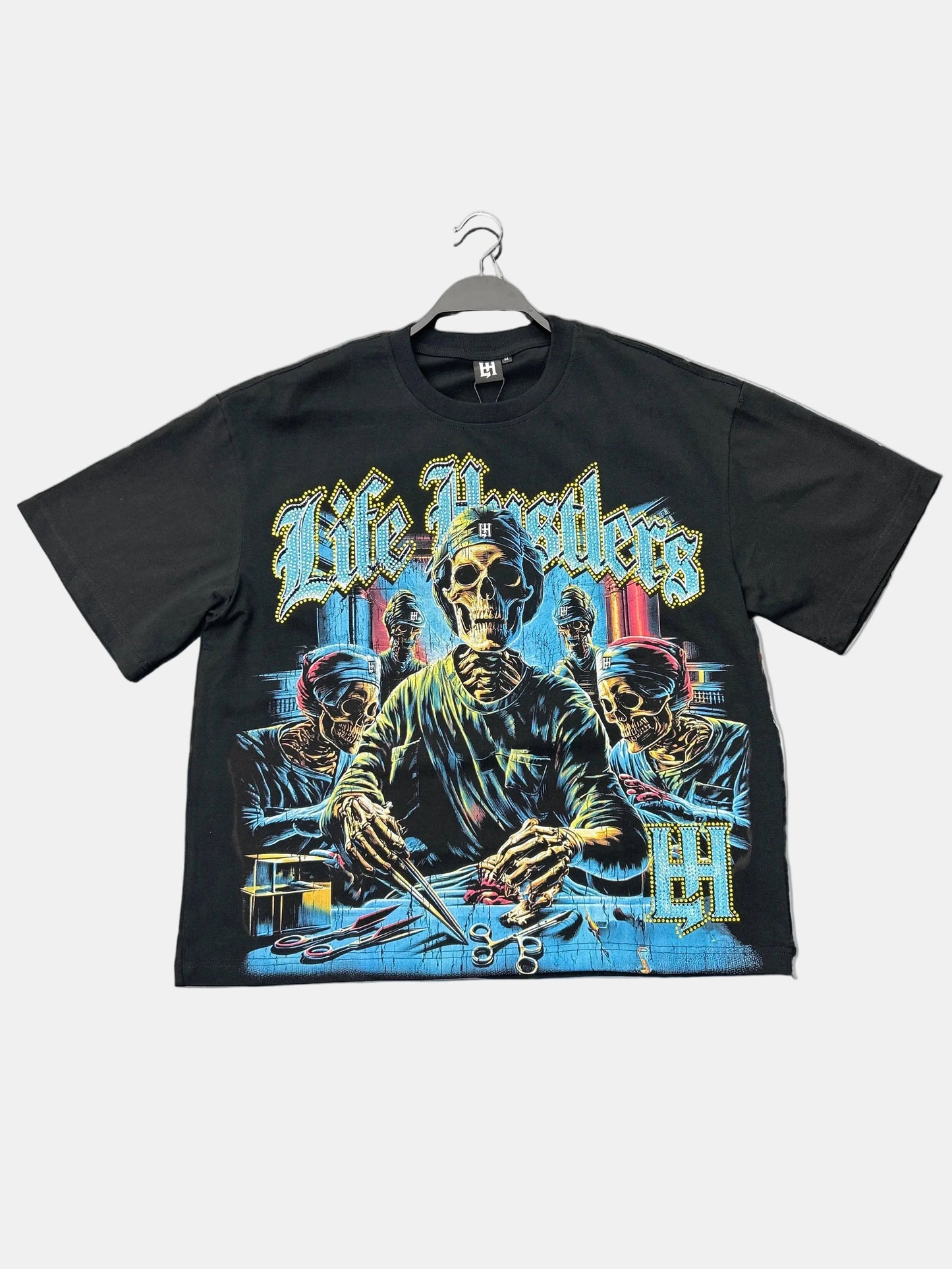 LIFE HUSTLER TEE GAMMA BLUE