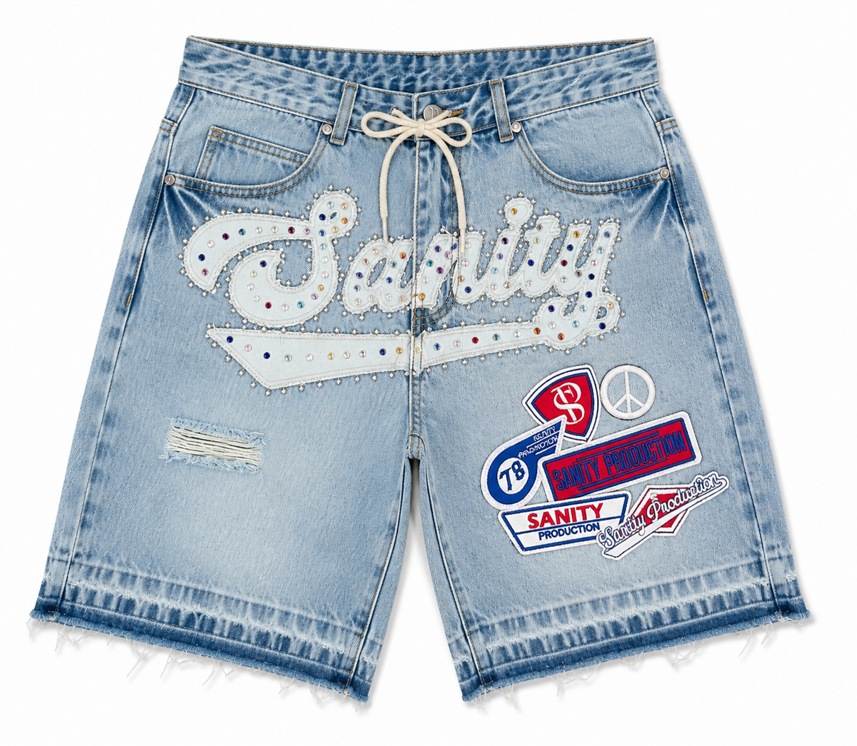 Politics Shorts - Blue Red