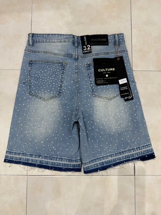 BERMUDAS CULTURE NY CRUZ BLUE