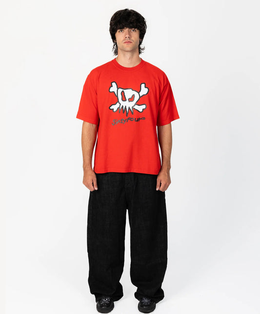 Camiseta DRAW SKULL RED