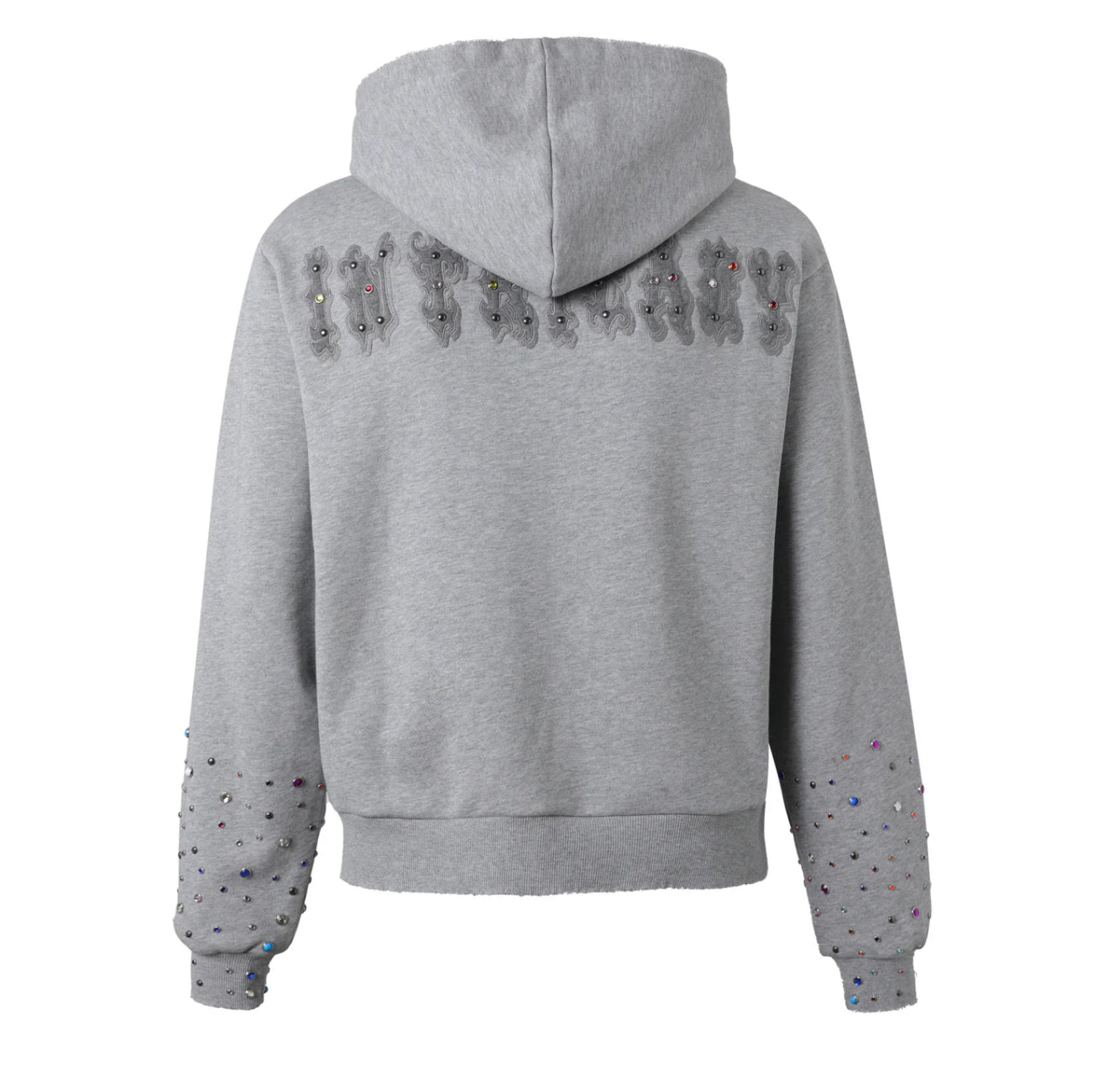 LOST Ash Grey Patch Zip Up