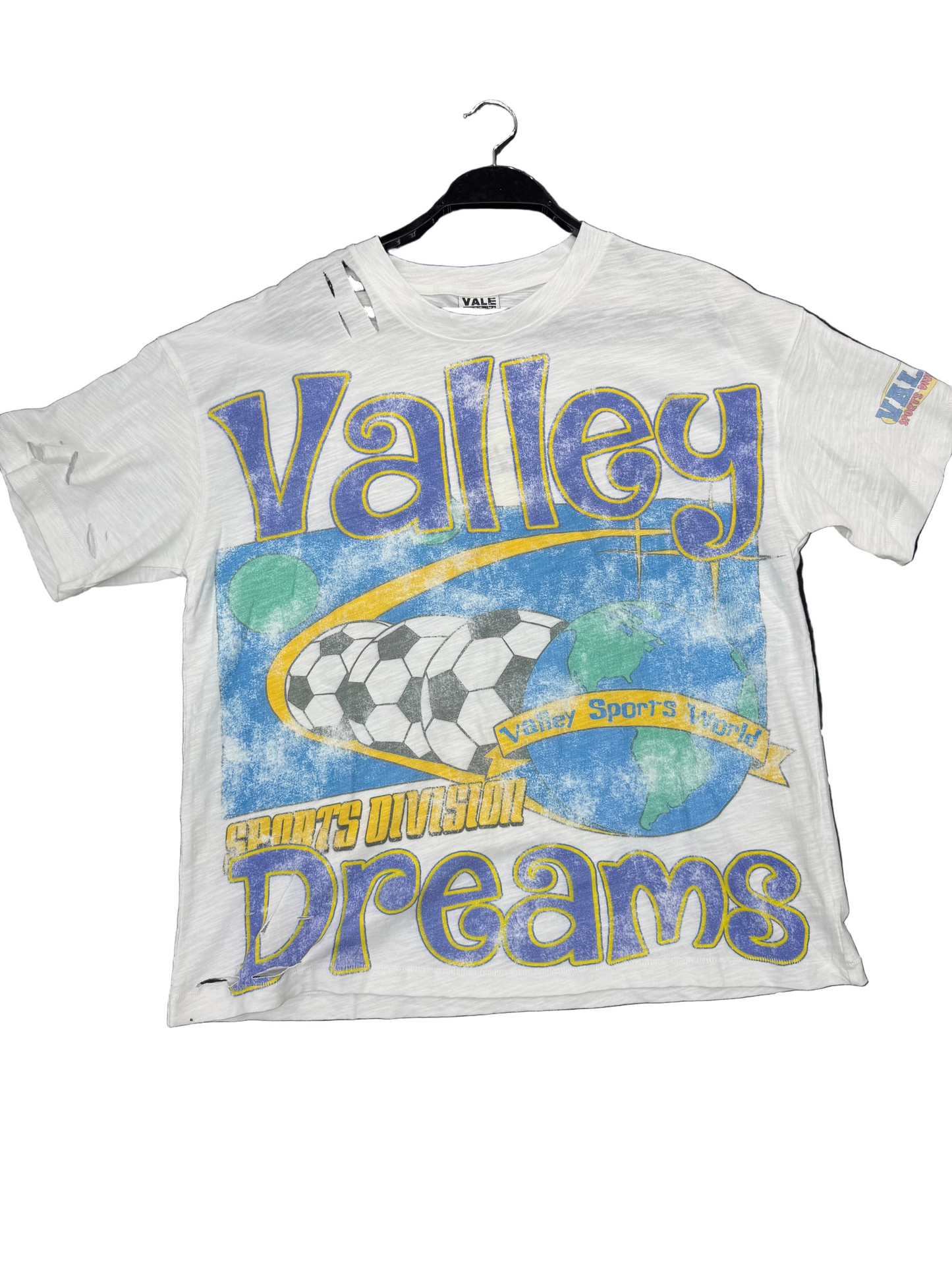 VALLEY Tee white Pulple