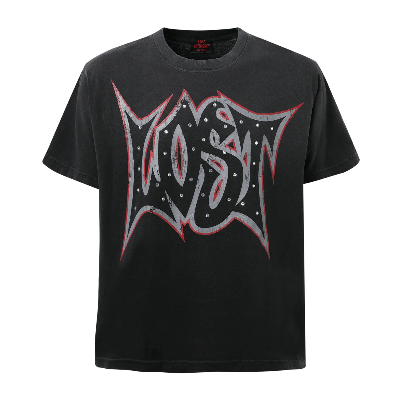 Lost Black + Red Lost Outline T-Shirt