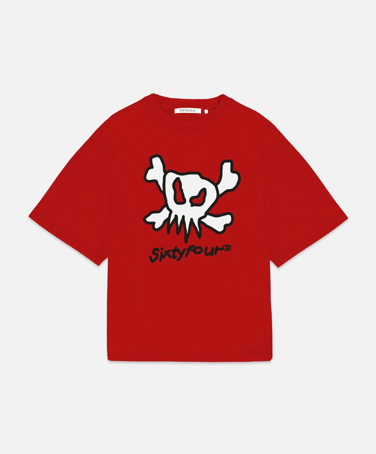 Camiseta DRAW SKULL RED
