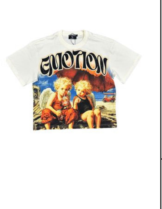 Emoxion 'Twin' Rhinestone white