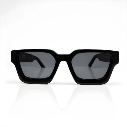 Verified Clash Square Sunglasses Black/silver
