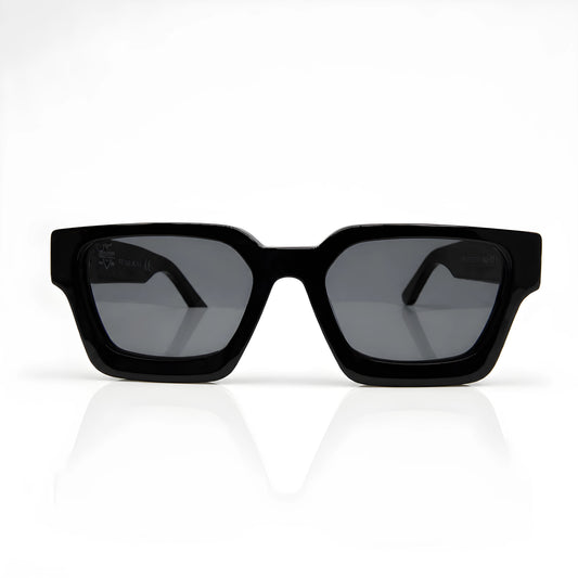 Verified Clash Square Sunglasses Black/silver