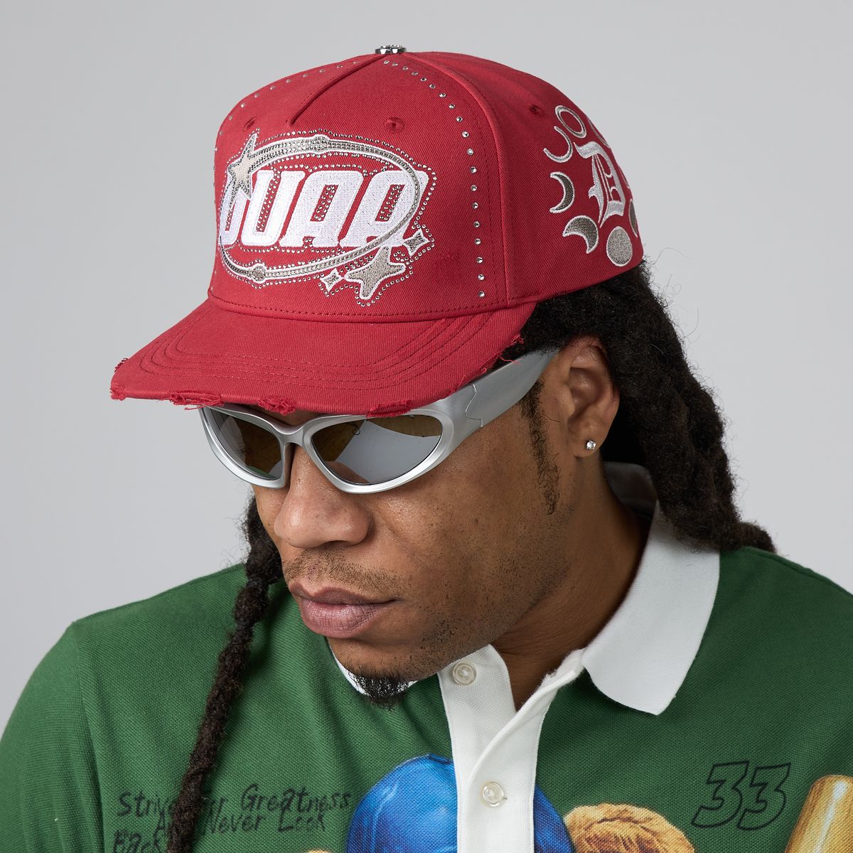 DUAA PETAL RED HAT