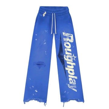 ROUDPLAY  SWEATPANTS ROYAL BLUE