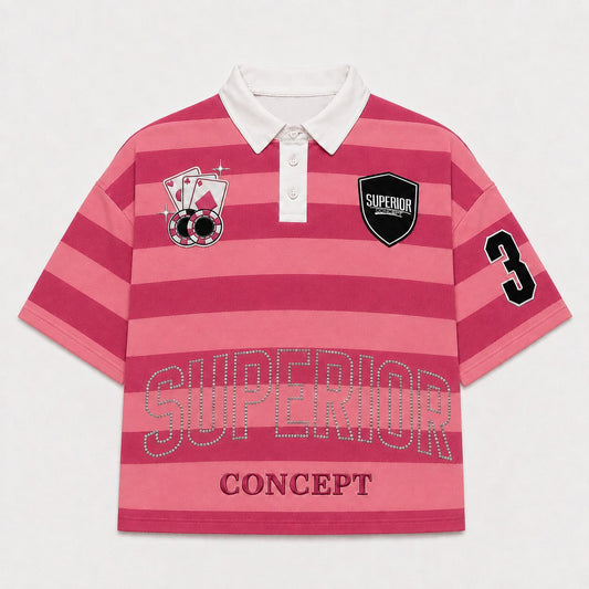 SUPERIOR POLO POKER PINK