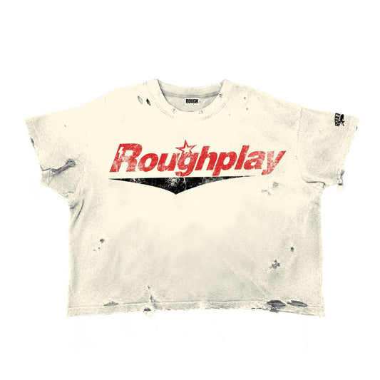 ROUGHPLAY 🩹 TAN/RED T-SHIRT